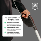 K9 Grip Dog Leash “Control Tech Leash System”