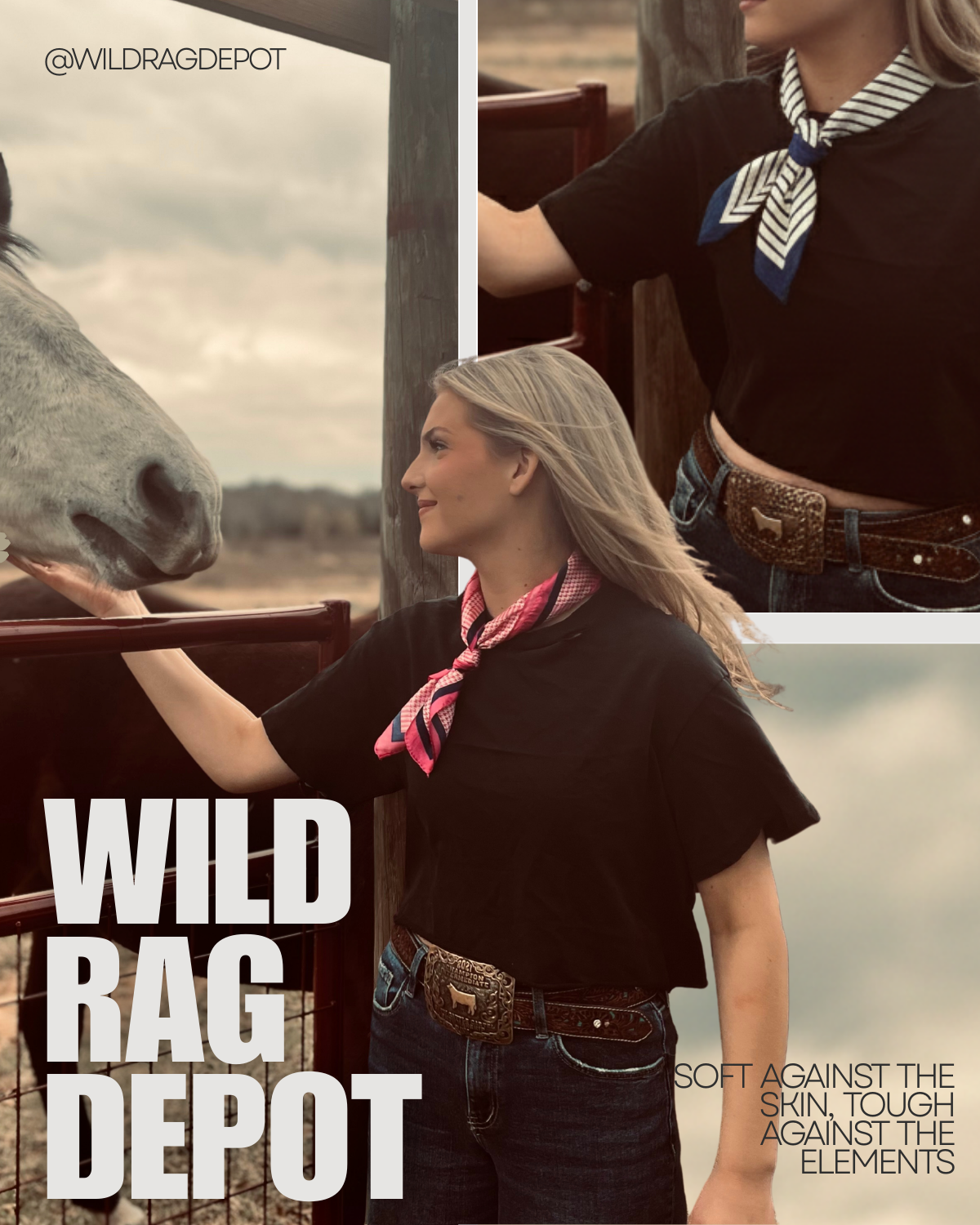 Wild Rags - “The Wild Rag that Works as Hard as You Do.”